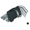 Šešiakampių raktų komplektas Beast Ballp Short CrV 9 vnt. 1.5-10 mm