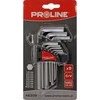 Allen raktų rinkinys Proline 9gb 1,5-10 mm