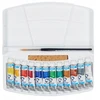 Set akvarelių - VAN GOGH - Plastikinė dėžutė 12 tūbelių 10 ml - Multicolor - Teptukas serija 191 nr. 6