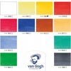 Set akvarelių - VAN GOGH - Plastikinė dėžutė 12 tūbelių 10 ml - Multicolor - Teptukas serija 191 nr. 6
