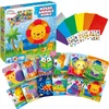Sferazabawek Foam Mosaic ANIMALS 12in1 – kūrybinės iškarpų knygos formos ir spalvos