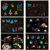 Sferazabawek RAINBOW SCRATCH PAD Magic Notebook Spiralinis nešiojamojo kompiuterio rašiklis
