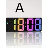 Shein juoda zegar elektroninis S07 yhq 16X6
