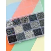 Shein karoliukų rinkinys apyrankėms gaminti S07 rinkinys 9.5X15.5