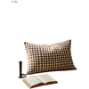 SHEIN POSZEWKA NA PODUSZKĘ WZÓR KRATKA S07__50X75CM