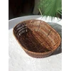 SHEIN RUDAS OVALUS KREPŠĖLIS 23,5X31CM