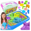 Shopek KINETIC SAND RINKINYS 3kg smėlio dėžės dovanų formelės magiškai spalvingos