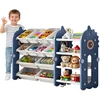 Shopek REGAŁ POJEMNIK ORGANIZER SZAFKA PÓŁKA NA ZABAWKI KSIĄŻKI DLA DZIECI 130cm