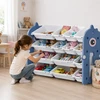 Shopek REGAŁ POJEMNIK ORGANIZER SZAFKA PÓŁKA NA ZABAWKI KSIĄŻKI DLA DZIECI 105cm