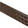 Siaura tvoros juosta MIKKO RATTAN, rudos sp, 4,75 cm pločio, 12,75 m ilgio