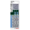 Bosch 2 siaurapj.Pjūkleliai HSS T 118 B. 74 mm