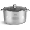 SIDABRINIS PUODAS SU KIAULIU SULTINIO STIDALINIUI 17,7L / 34cm EDENBERG