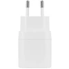 USB sieninis įkroviklis DELTACO, 1x USB-A 18 W, 1x USB-C PD 20 W, baltas/ USBC-AC154 / 1903153