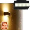 Sieninis lauko šviestuvas Cube IP44 Luxform 20Lm/3.7V Li-ion/USB juodas