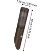 Sieninis lauko šviestuvas EGLO HELSINKI IP44 E27 1x15W su judesio davikliu rudas Ø8x40,5cm