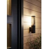 Sieninis lauko šviestuvas EGLO SALLE, IP54, E27, 1x15W, juodos sp., 8,1x11,5x32,6cm