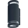 Sieninis lauko šviestuvas EGLO SCOGLIERA-E, IP44, 2 x 5 W, GU10, juodos sp, 7 x 9 x 14 cm