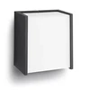 Sieninis šviestuvas Sieninis lauko šviestuvas PHILIPS SKIES, IP44, 2 x E27, max 14 W, 26x26x8,1 cm
