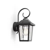 Spector Light Sieninis lauko šviestuvas PP 60W E27 15x20x41cm juodas