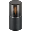 Sieninis lauko šviestuvas TRIO HOOSIC, IP44 1xE27 juodas 17,5x8,5x11,8cm