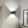 Sieninis šviestuvas Krups Sieninis LED lauko šviestuvas BRILLIANT ISEO,IP44,3000K,4W,300lm,USB,su davikliu,jungikliu