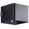 Sieninis šviestuvas Krups Sieninis LED lauko šviestuvas BRILLIANT ISEO,IP44,3000K,4W,300lm,USB,su davikliu,jungikliu