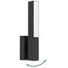 Sieninis LED Lauko šviestuvas EGLO UGENTO IP44 2x4,5W 3000K 2x460lm juodos sp 6,7x9,5x32cm