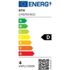 GTV Lauko fasadinis LED šviestuvas MISSOURI-K 7W/840 kvadratinis juodas up/down