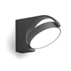 Sieninis LED lauko šviestuvas PHILIPS Mimosa, IP44, 7W, 4000K, 680lm, antracito sp., 11,7x12x17,1 cm