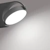 Sieninis LED lauko šviestuvas PHILIPS Mimosa, IP44, 7W, 4000K, 680lm, antracito sp., 11,7x12x17,1 cm