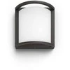 Sieninis LED lauko šviestuvas PHILIPS SAMONDRA, IP44, 2700 K, 12 W, 1200 lm, antracito sp.