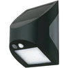 SpectorLight Sieninis LED lauko šviestuvas SPECTOR LIGHT, įkr., saulės energija, IP44,2,5W,7000K,220lm,juod., sp.