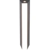 Sieninis LED lauko šviestuvas TRIO MARNE, 8 W, 3000K, 800 lm, antracito sp, 15,5x6,5x6 cm