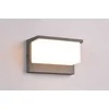 Sieninis LED lauko šviestuvas TRIO Nestos, IP54,13W, 3000 K, 1300 lm, antracito sp, 23 x h15 cm