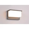 Sieninis LED lauko šviestuvas TRIO Nestos, IP54,13W, 3000 K, 1300 lm, antracito sp, 23 x h15 cm