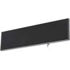 Sieninis šviestuvas Sieninis LED šviestuvas GLOBO Siegfried, 12W, 3000K, 380lm, juodos sp., 29,5 x 8 cm
