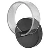 Osram 8W LED sieninis šviestuvas CIRCLE, juodas, 3000/4200/6500K