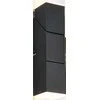 Sieninis šviestuvas Sieninis LED šviestuvas TRIO RAGLAN, 2 x 3 W, 3000 K, 2x300 lm, juodos sp, 22 x 5 x 5,5 cm