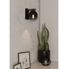 Sieninis šviestuvas EGLO FILAGO, E27, 1x40W, juodos/rudos sp., 18,20x21,50x23,80