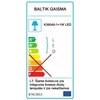Sieninis šviestuvas EGLO Stellato, 1 x 60 W, E27, rudos sp., 95602