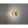 VEN 8,6W LED sieninis šviestuvas GLAMOUR, skaidrus/aukso sp., 2800K, 4241100