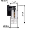 Sieninis šviestuvas GLOBO BACKEY, 1 x E27, 15W, 10 x 27 x 15 cm