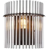 Sieninis šviestuvas GLOBO GORLEY, 1 x E27, 60W, metalas/stiklas, juodos sp., 25x26x12,5cm