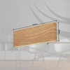 Sieninis šviestuvas Sieninis LED šviestuvas GLOBO Siegfried, 8W, 3000K, 240lm, medžio sp., 22,5 x 8 cm