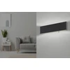Sieninis šviestuvas Sieninis LED šviestuvas GLOBO Siegfried, 12W, 3000K, 380lm, juodos sp., 29,5 x 8 cm