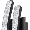 Sieninis šviestuvas Sieninis LED šviestuvas EGLO LEJIAS, 8W, 1050lm, 3000K, juodos sp., 7,5x9,5x29,2