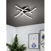 Sieninis šviestuvas Sieninis LED šviestuvas EGLO CABEZAS-E, 20W, 2600lm, 3000K, juodos sp, 42,5 x 42,5 x 7 cm