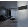 Sieninis šviestuvas Sieninis LED šviestuvas GLOBO Siegfried, 8W, 3000K, 240lm, juodos sp., 22,5 x 8 cm