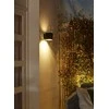 Sien.lauko šviestuvas su saulės bat./įkraun. Maine Luxform 3.7V/IP33/USB juodas