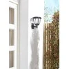Sien.lauko šviestuvas su saulės bat./įkr.Minnesota Luxform 1x3.7V/IP33/USB juodas